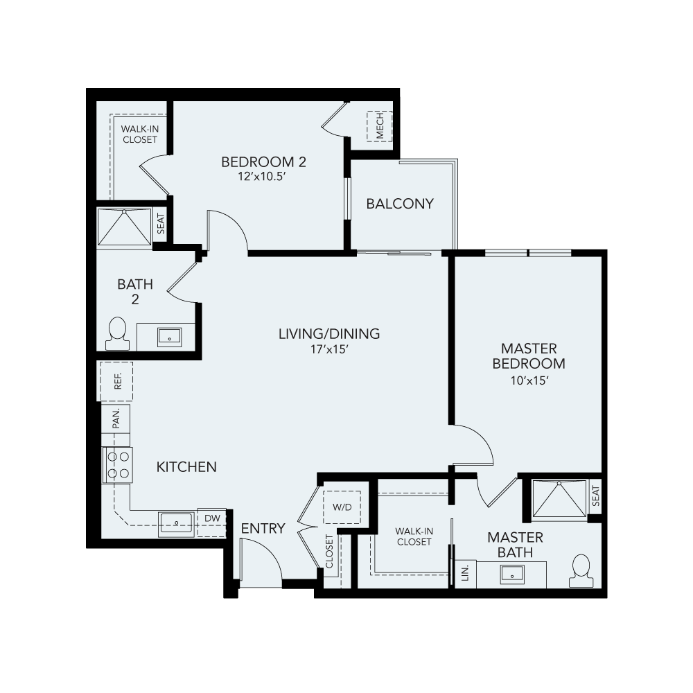 B2 floor plan avenida watermarq germantown