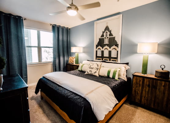 bedroom in residence at avenida watermarq germantown